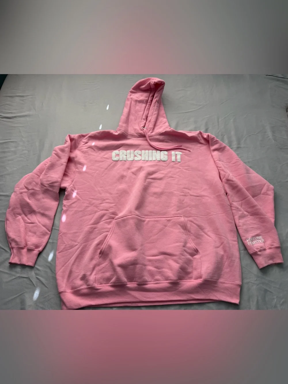 Pink Fortune Feimster 'Crushing It' Hoodie Sweater